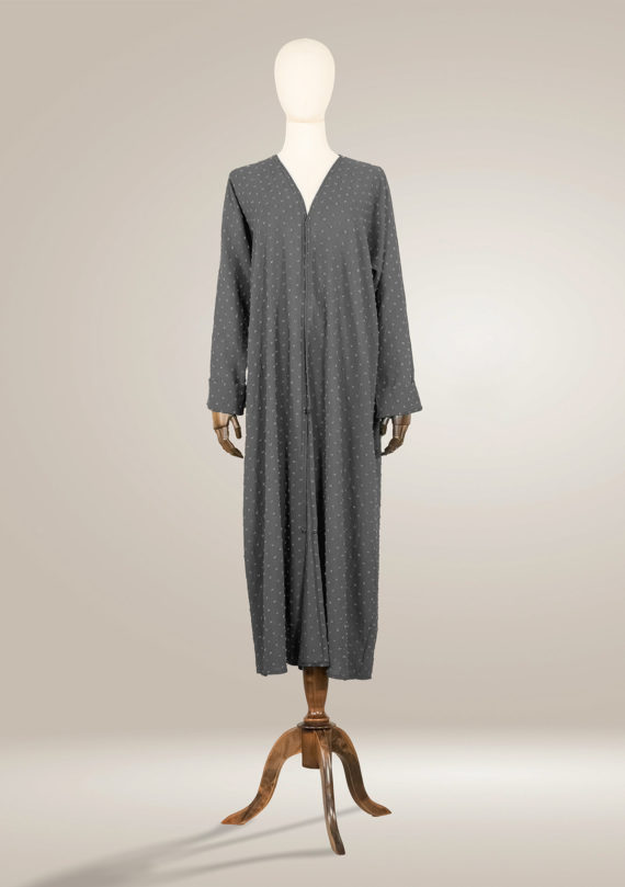 Abaya mit Punktmuster