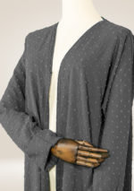 Abaya mit Punktmuster