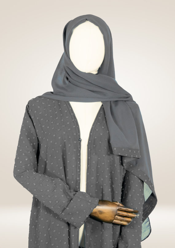 Abaya mit Punktmuster