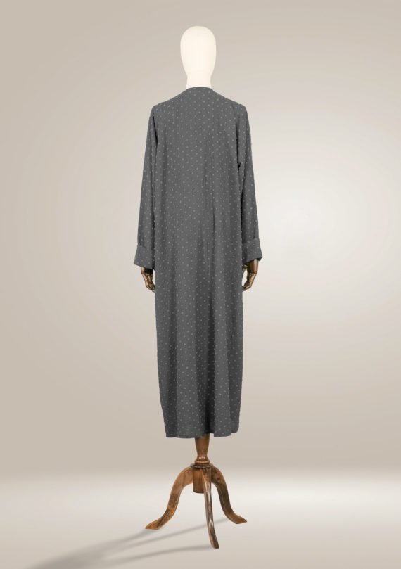 Abaya mit Punktmuster