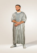 Gestreifte marokkanische Jalabiya