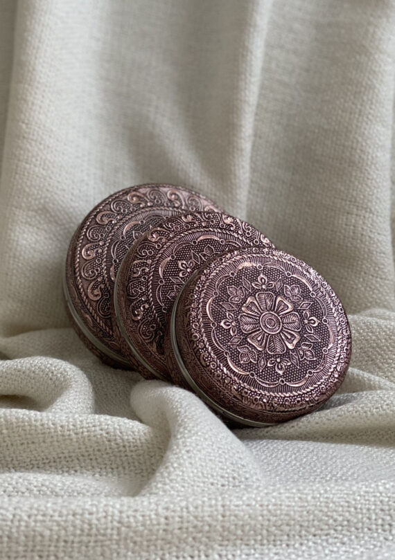 Steel Date Bowl with Lid