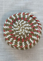 Handgefertigter Aufbewahrungskorb mit Deckel