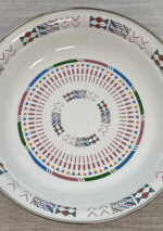 Service Plate with Traditional Design (White)