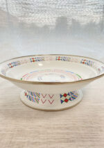 Service Plate with Traditional Design (White)