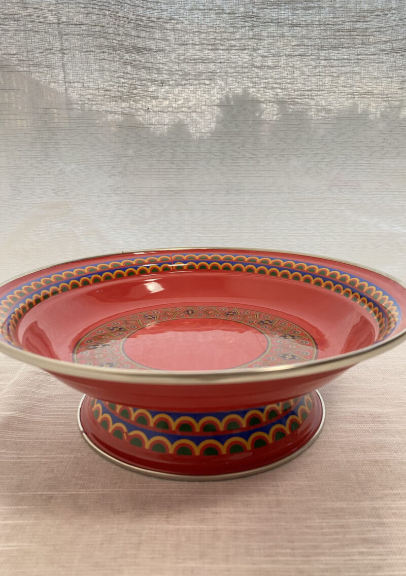 Serviceteller mit traditionellem Design (Rot)