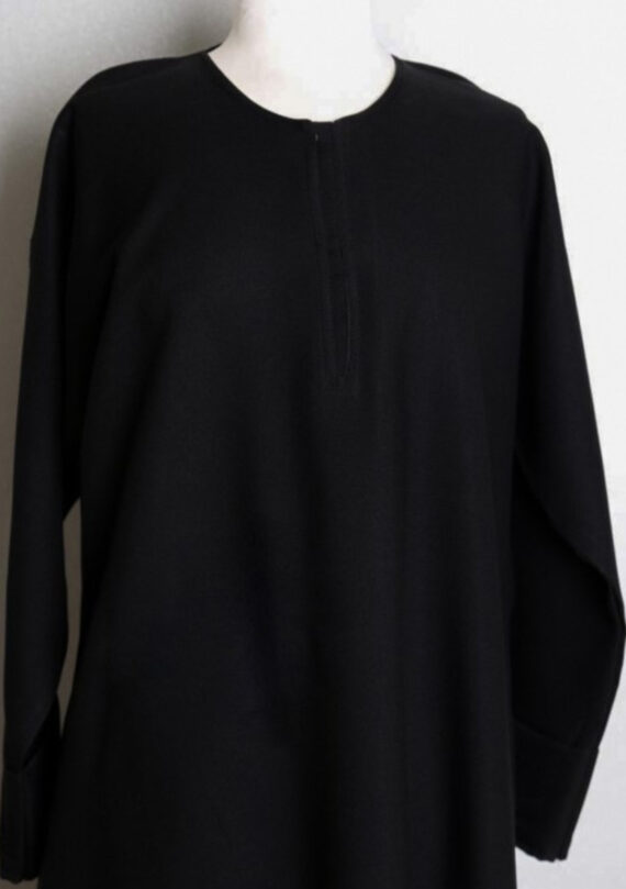 Plain Black Abaya 1 Plain Black Abaya Plain Black Abaya
