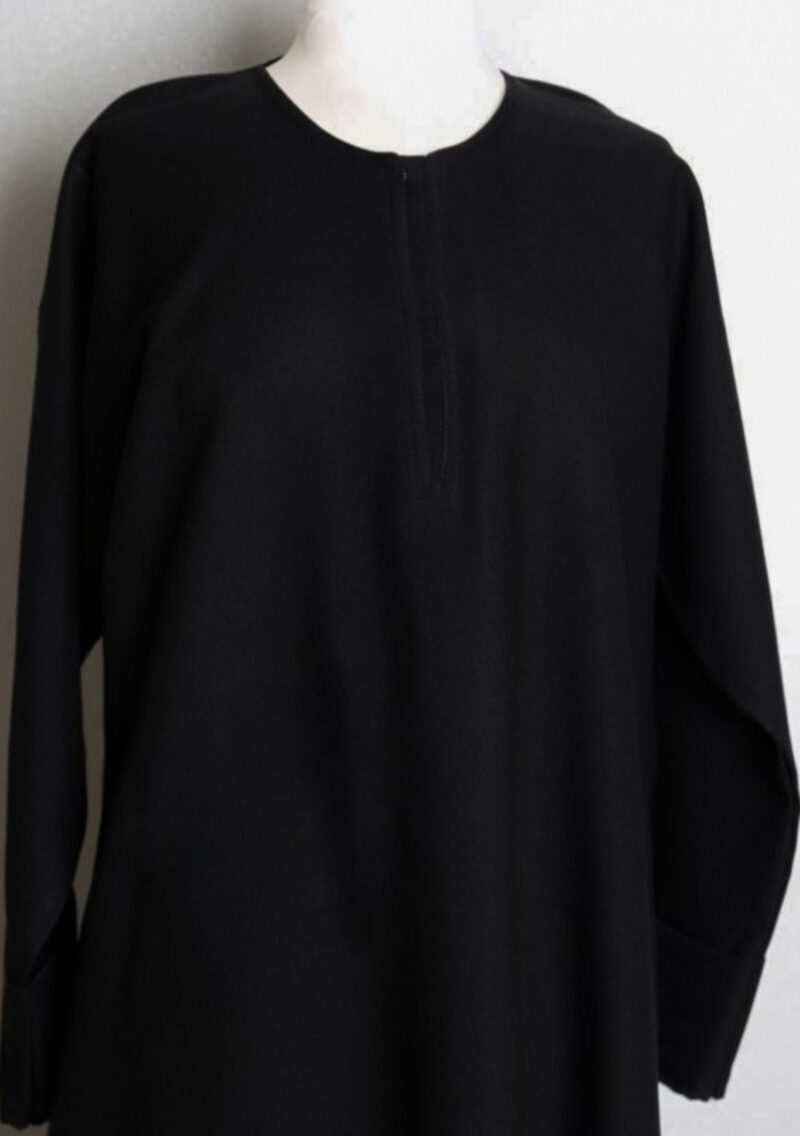 Plain Black Abaya