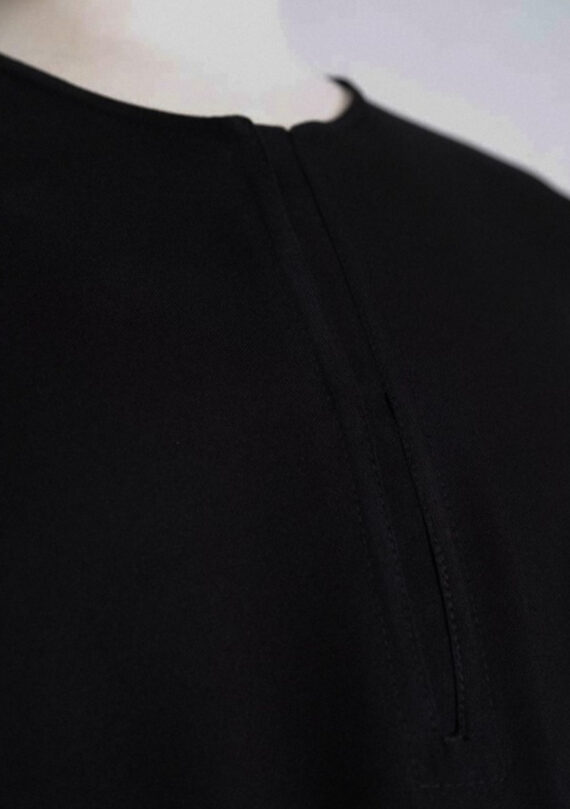 Plain Black Abaya 2 Plain Black Abaya Plain Black Abaya